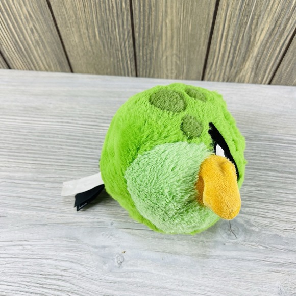 ANGRY BIRDS Space Green Spots Terence Plush NO Sound 6" - Picture 15 of 16